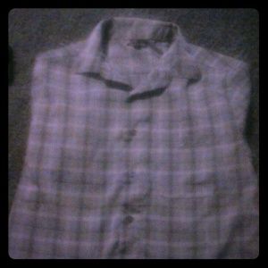 Short sleeve button down men's  dress shirt
