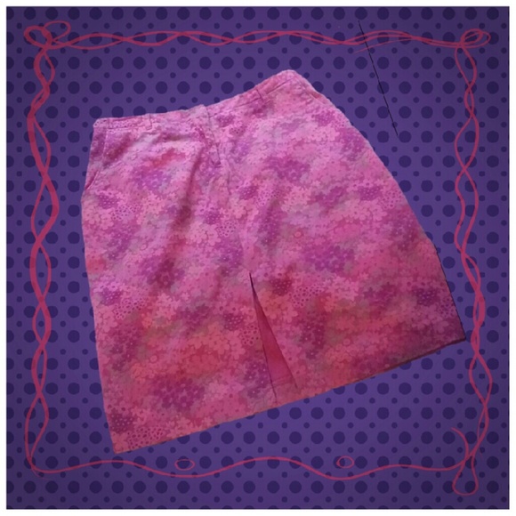 Y2K Micro Mini Express Floral Skirt~sz.1/2
