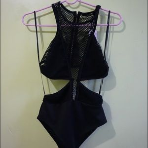Mesh Cutout body suit