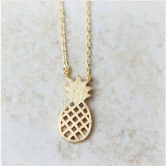 3 pineapple charm necklaces (NEW!) - Picture 2 of 3