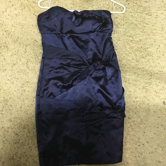 Navy blue dress size 1 new with tag