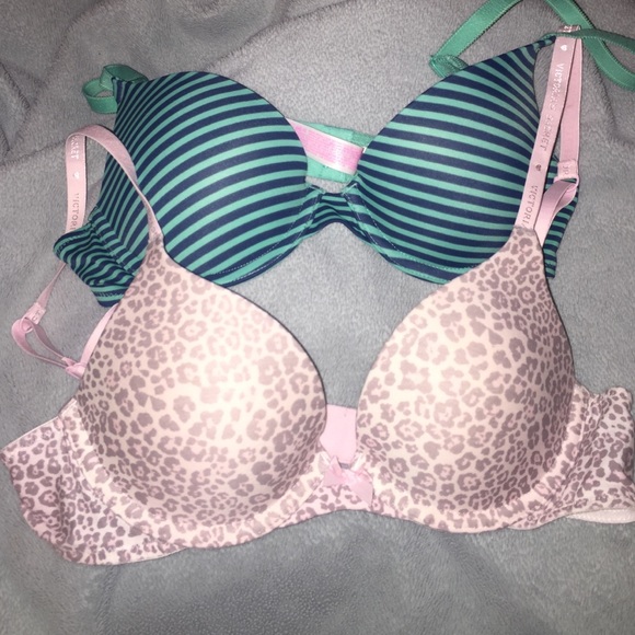 2 NWOT Victoria's Secret Bras 34A