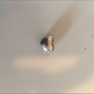 Heart shaped Pandora charm and blue Pandora charm