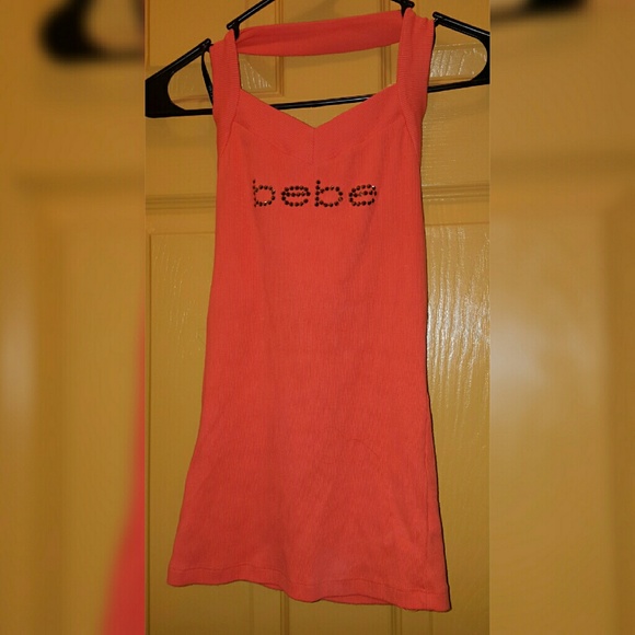 🌹RESERVED🌹 @karmen23 Bebe Coral Halter Top
