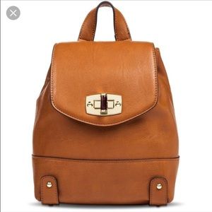 Tan Mini Backpack
