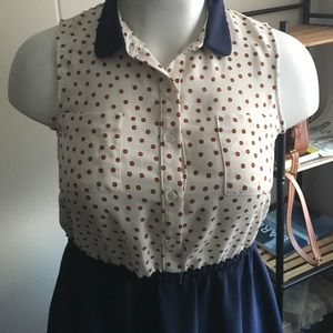 Fun! Maison Jules shirt dress