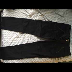American Eagle Cropped Skinny Jeans with Zippers