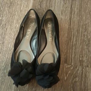 Black Via Neroli Flats