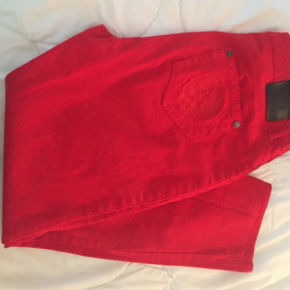 Vince Camuto Red Jeans