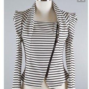 Black & White Blazer like Jacket