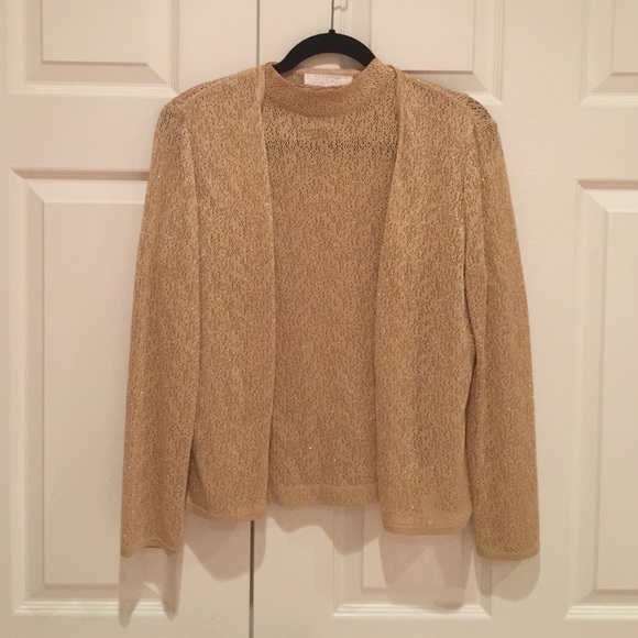 Authentic St. John top and sweater set