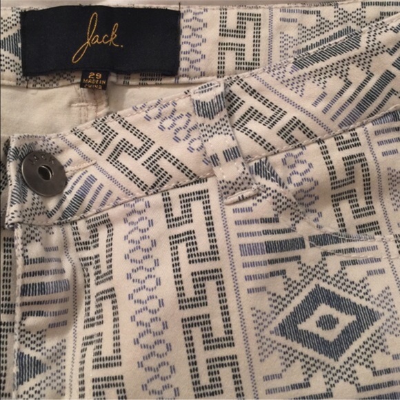 Jack pants Aztec tribal size 29 perfect condition - Picture 3 of 4