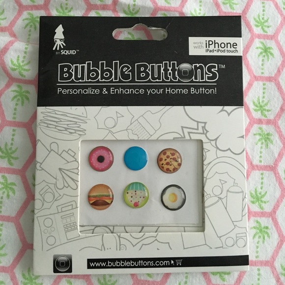 Bubble buttons for home button on phone - Picture 1 of 1