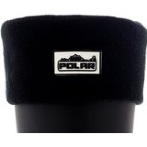Black Hunter style tall fleece boot liner
