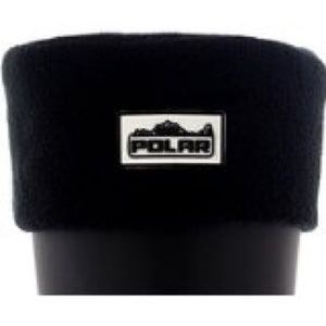 Black Hunter style tall fleece boot liner