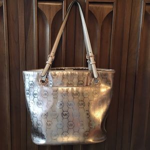 Metallic Michael Kors purse