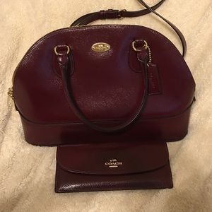 Coach Purse with matching wallet