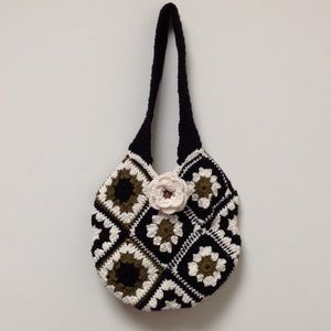Handmade Crochet Shoulder Bag