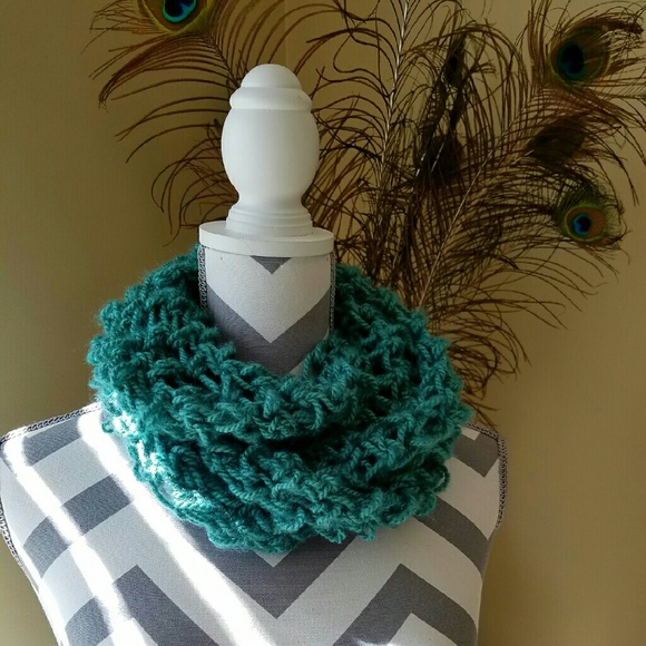 Teal Infiniti Scarf