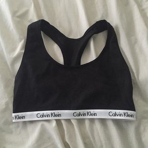 Calvin Klein bralette NWOT