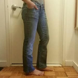 Worn in 7s jeans