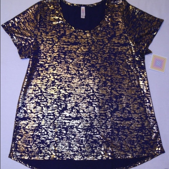 Navy/Gold LLR Holiday Classic Tee BNWT