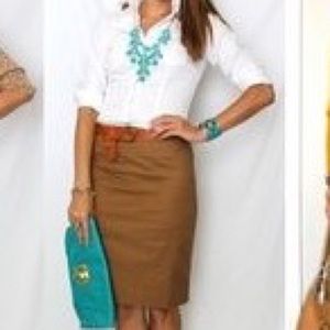 💥Corey P💥 White/Tan summer dress!