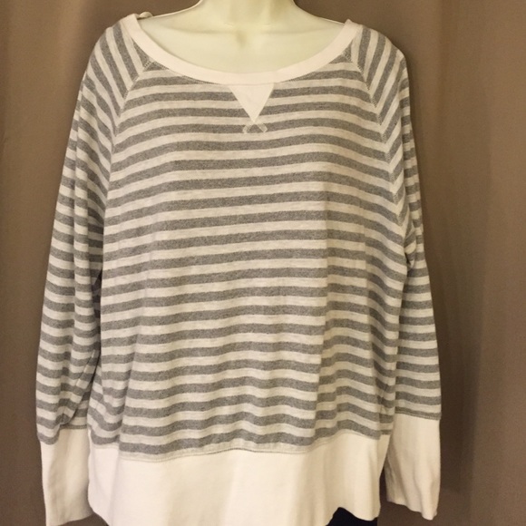 Tops - Sold. Billowy Stripe Sweater