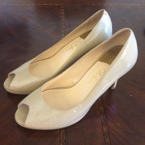Cole Haan Chelsea Peep Toe Pumps