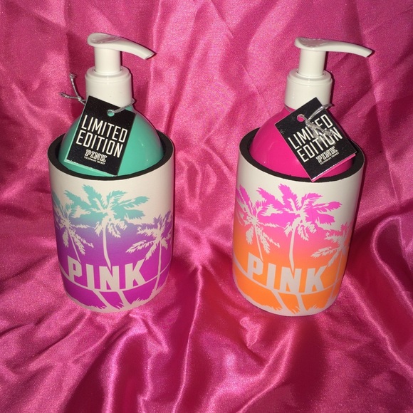 CS Pink limited edition lotion/koozie