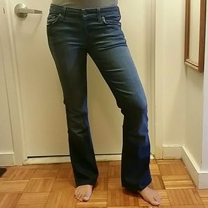7 for all mankind dark denim