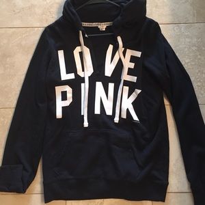 VS Pink black hoodie