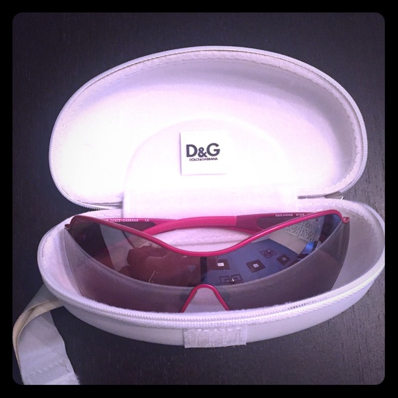 Dolce & Gabbana shield sunglasses