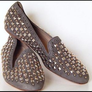 J.Crew Collection Darby Studded Loafers