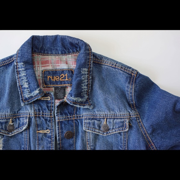 Destroyed Denim Jacket
