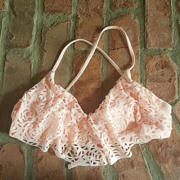 Flounce Bikini Top