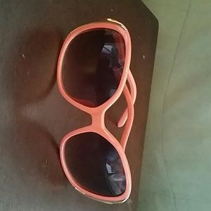 Peach Aldo glasses