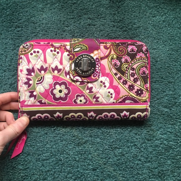 Vera Bradley Turn Lock Wallet