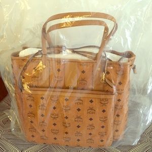 Never worn! MCM Medium Liz Reversible Tote
