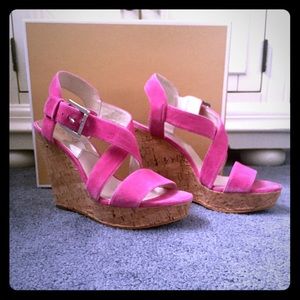 Michael Kors Pink Wedges