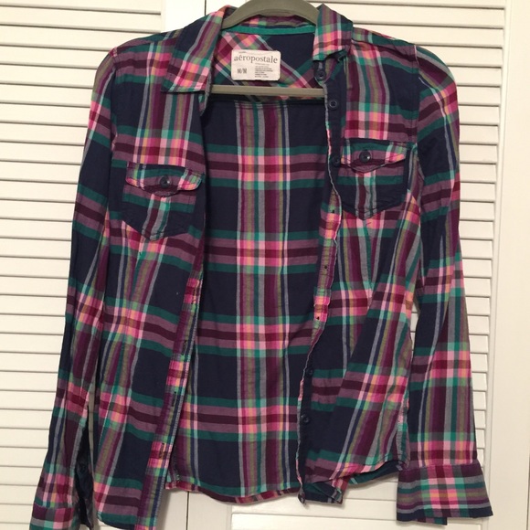 Plaid flannel shirt