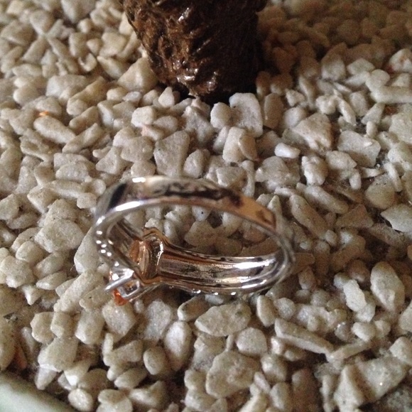 Vintage 925 morganite inlay opal ring - Picture 2 of 4