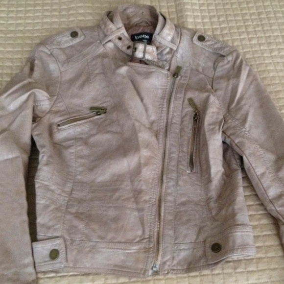 Additional Bebe faux lather jacket