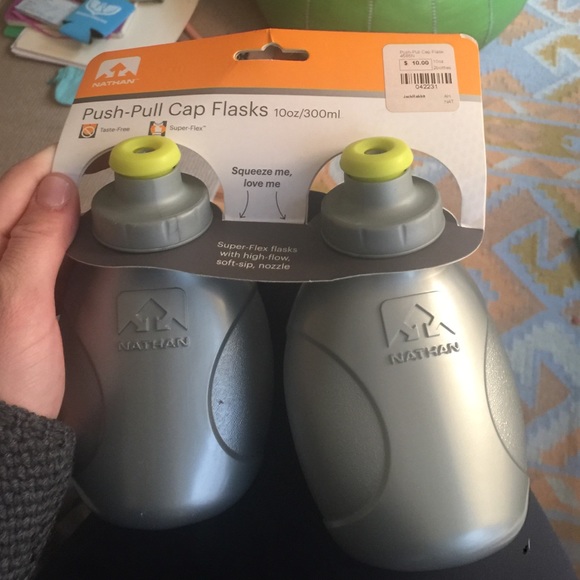 2 x Nathan Water bottles.