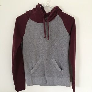 Red and Gray Hoodie