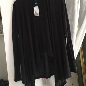 Thin black cardigan, brand new