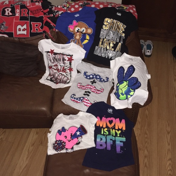 All size 10 justice shirts
