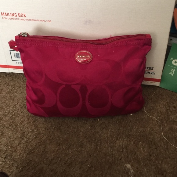 Coach weekender in a pouch
