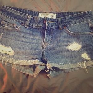 Victoria secret PINK jean shorts