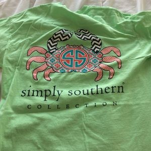 Simply Southern Crab shirt